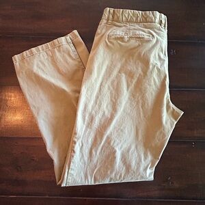 Men’s straight fit khaki pants